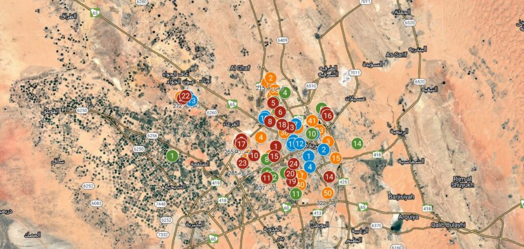 خريطة استثمر العقارية